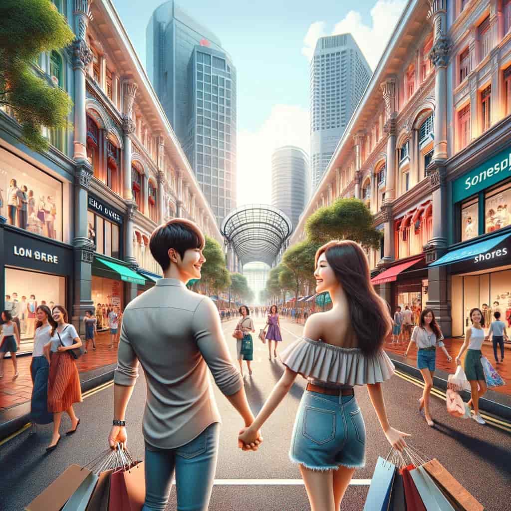 Top 10 Shopping Places in Orchard Road : Happy In Love Couple Shopping Here