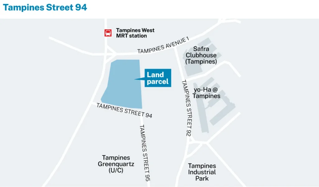 Tampines GLS Site Attracts Strong Competition