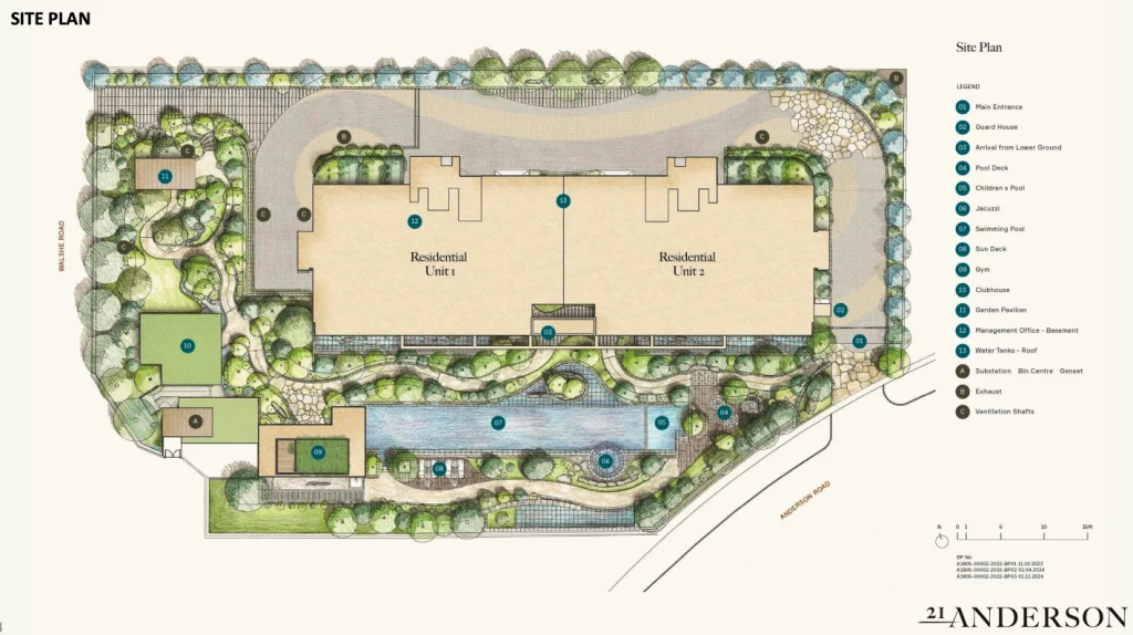 21 Anderson site plan